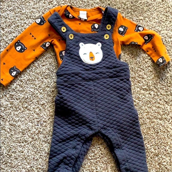 Baby soft overalls outfit - Picture 1 of 1